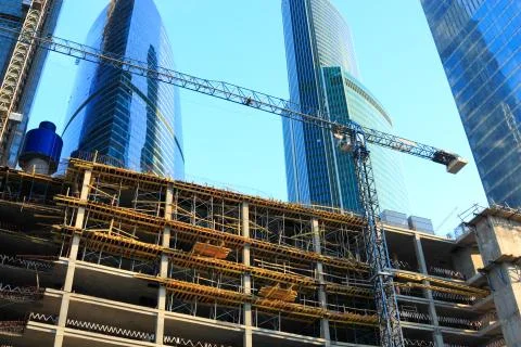 Building site Stock Photos