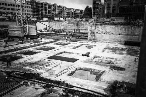 Building site 库存照片