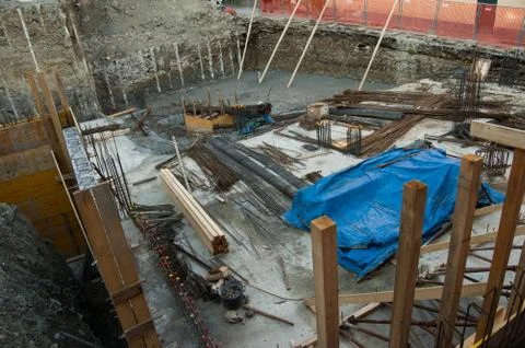 Building site Stock Photos