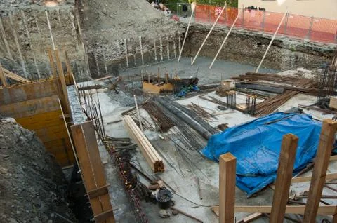 Building site Stock Photos
