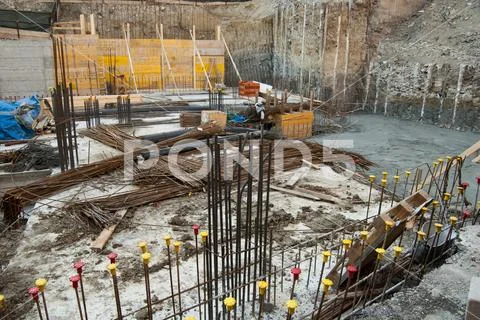 Building site Stock Photos