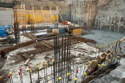 Building site Stock Photos