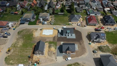 Building sites Stock Footage 120609621