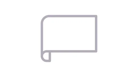 A building sketch icon set against a solid background. Stock Footage 334918472