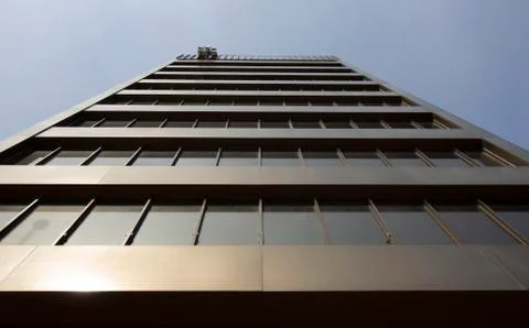 Building into Sky Stock Photos
