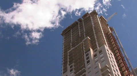 Building a Skyscraper Stock Footage 753917
