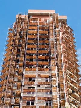 Building skyscraper Stock Photos