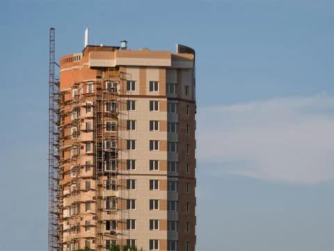 Building skyscraper Stock Photos