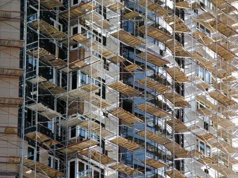 Building skyscraper structure city scene Stock Photos