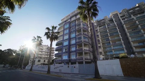 Building spain Stock Footage 89649738