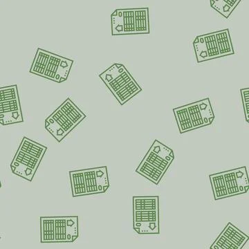 Building specifications architectural drafter line seamless pattern Stock Illustration