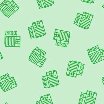 Building specifications architectural drafter line vector seamless pattern Illustrazione stock