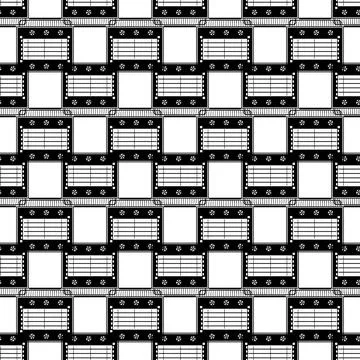 Building stadium top view pattern seamless vector Stock Illustration