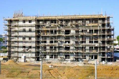 Building standing Foto stock