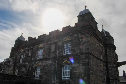 Building in Sterling Castle Stock Photos