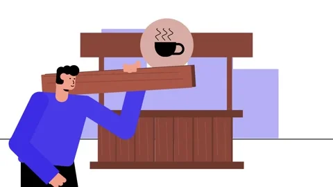 Building store Stock Footage 305189294