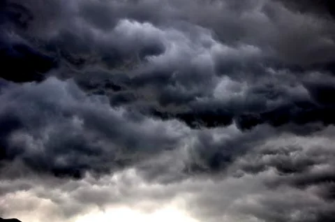 Building Storm Clouds 写真素材