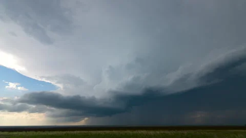 Building storm in Texas Stock Footage 272699597