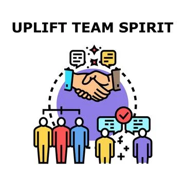 Building strong teamwork and effective collaboration illustrating successfu.. Ilustração Stock