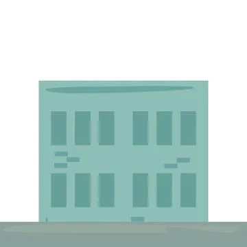 Building structure exterior icon vector ilustration Ilustración de archivo