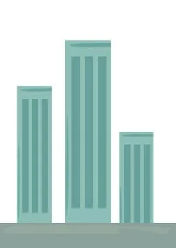 Building structure exterior icon vector ilustration Ilustración de archivo