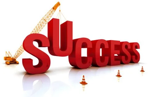 Building success Stock Illustration