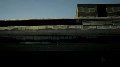 Building sunrise crop Stock Footage 10607651