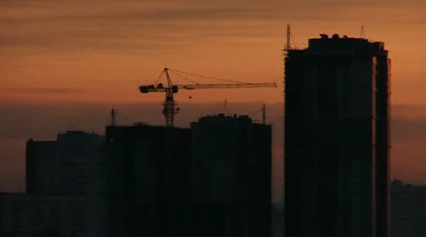 Building Sunrise 스톡 동영상 10911991