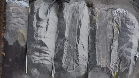 Building supplies sediments. Stock Footage 329560574