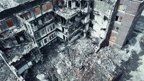 A Building - Syracuse, NY Stock Footage 336033877
