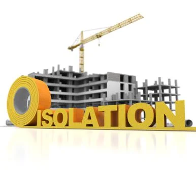 Building thermal insulation Stock Illustration