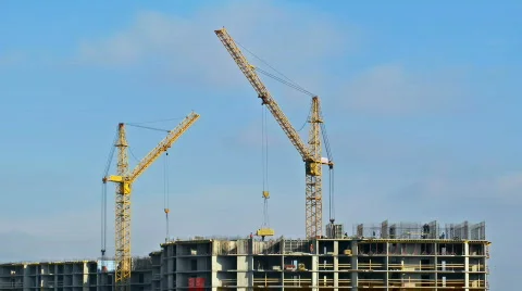 Building (time-lapse) Stock Footage