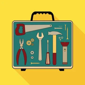Building tools Stock Illustration
