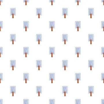 Building trowel tools repeated creating seamless pattern 스톡 일러스트