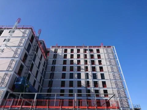 Building under constriction Stock Photos