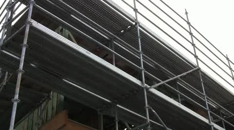 Building under construction in Australia Stock Footage 12355524