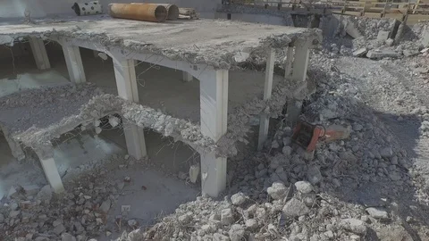Building under construction in the city center of Basel, Switzerland. Stock Footage 120964508