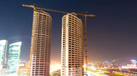 Building Under Construction Stock Footage 6560312