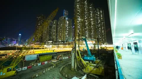 Building Under Construction Video stock 10909366