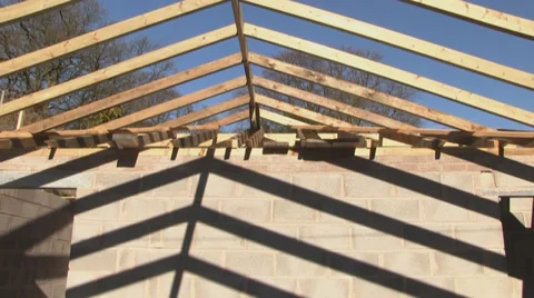 A building under construction Stock Footage 36382815