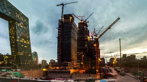 Building Under Construction Video stock 61847434