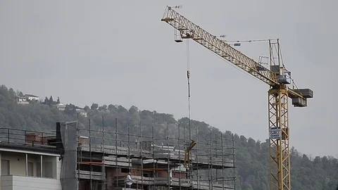 Building under construction Stock Footage 88958661