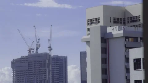 Building under construction Stock Footage 201318305