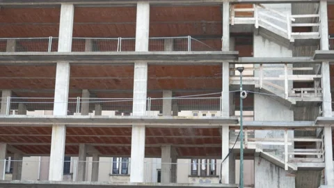 Building under construction Stock Footage 224083794