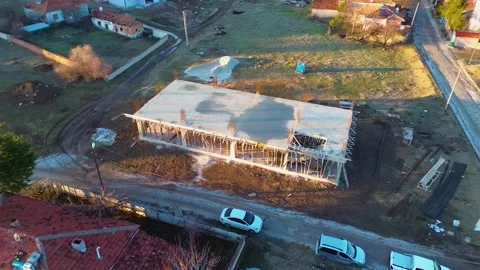 A building under construction Видео 314469634