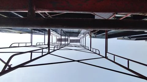 Building under construction with many material Stock Photos