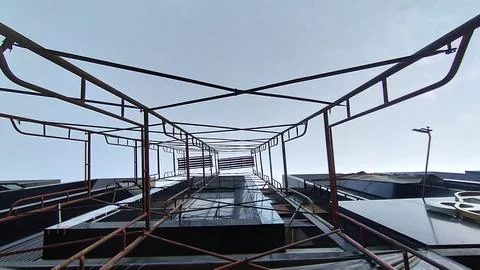 Building under construction with many material Stock Photos