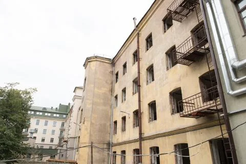Building Under Construction in Minsk Stock Photos