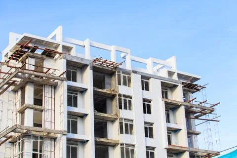 A building under construction Stock Photos
