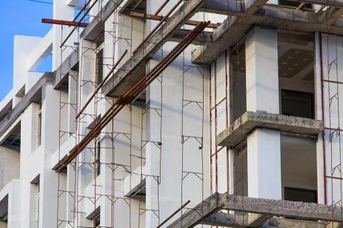 A building under construction Stock Photos